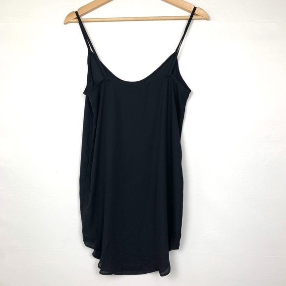 NEW Krisa Sleeveless Cami Tank Top Blouse Black XS - Picture 5 of 8